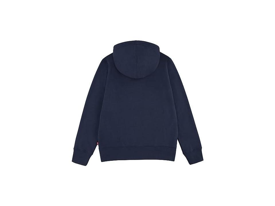 Levi's(r) Kids Box Tab Graphic Pullover Hoodie (Big Kids) (Dress Blues) Boy's Clothing Product Image