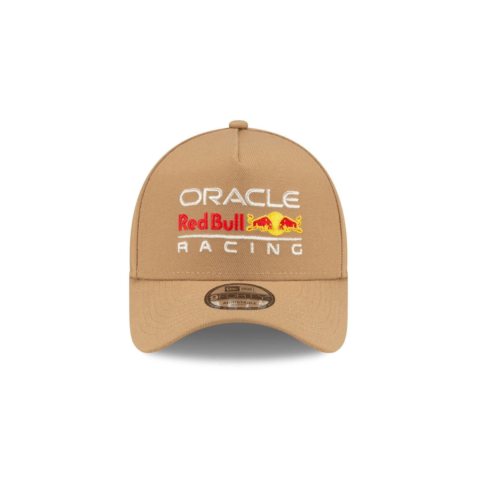 Oracle Red Bull Racing Essential Khaki 9FORTY A-Frame Snapback Hat Male Product Image