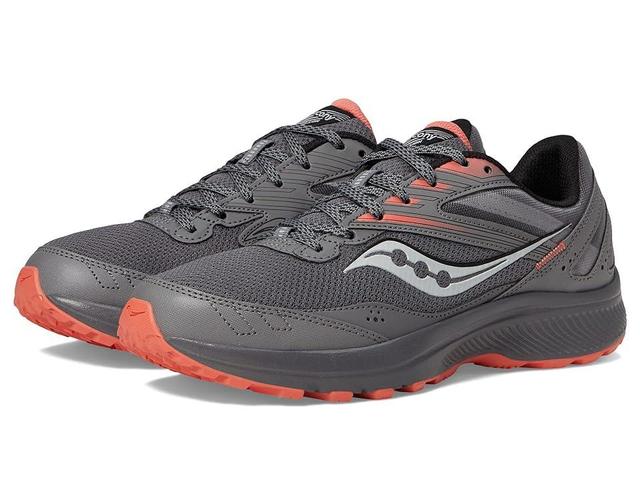 Saucony Cohesion TR15 (Charcoal/Coral) Women's Shoes Product Image