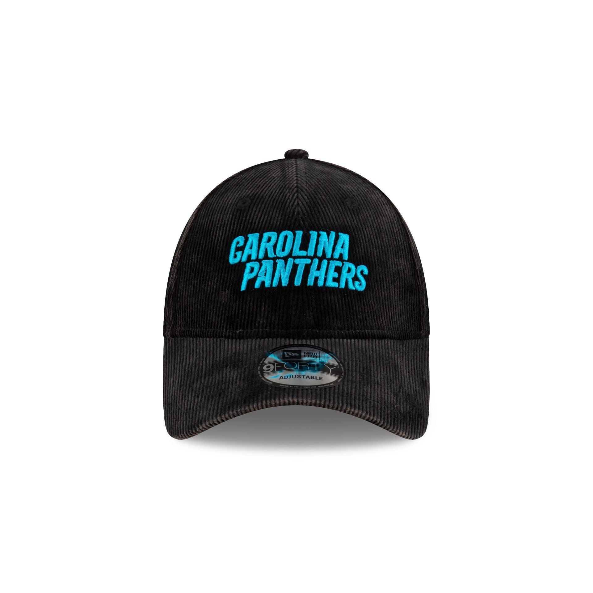 Carolina Panthers Washed Cord 9FORTY Adjustable Hat Male Product Image