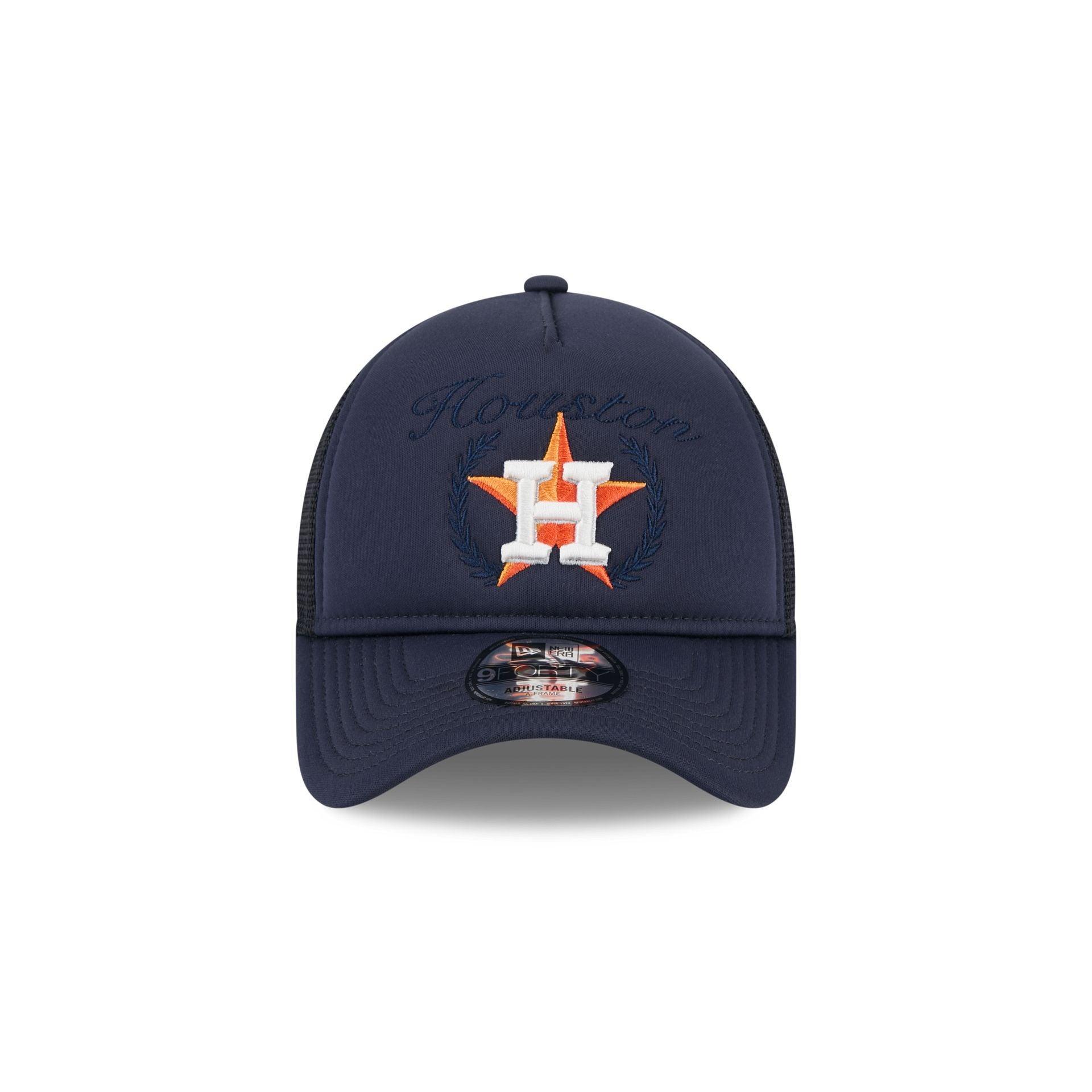 Houston Astros Fairway 9FORTY A-Frame Snapback Hat Male Product Image