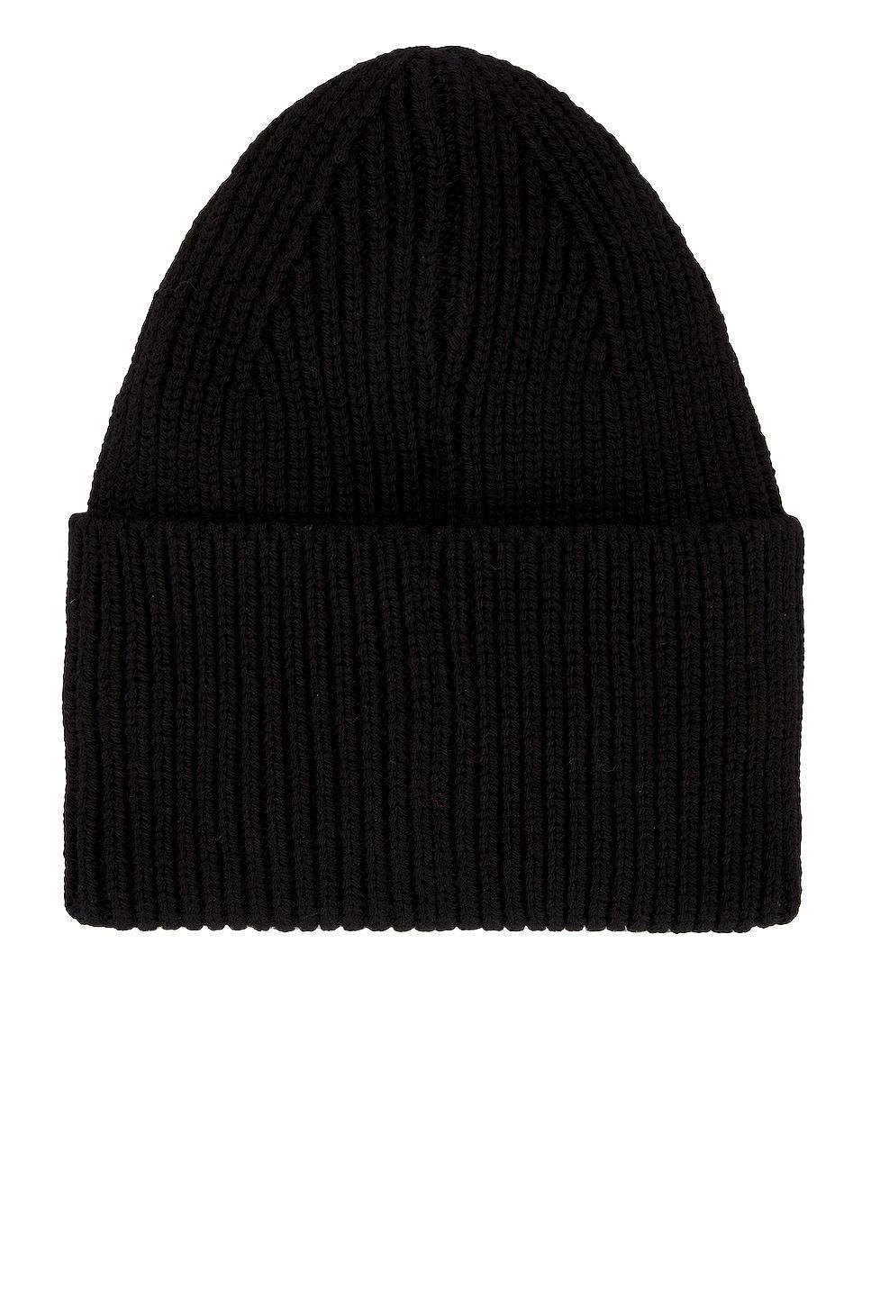 Palm Angels Beanie in Black Product Image