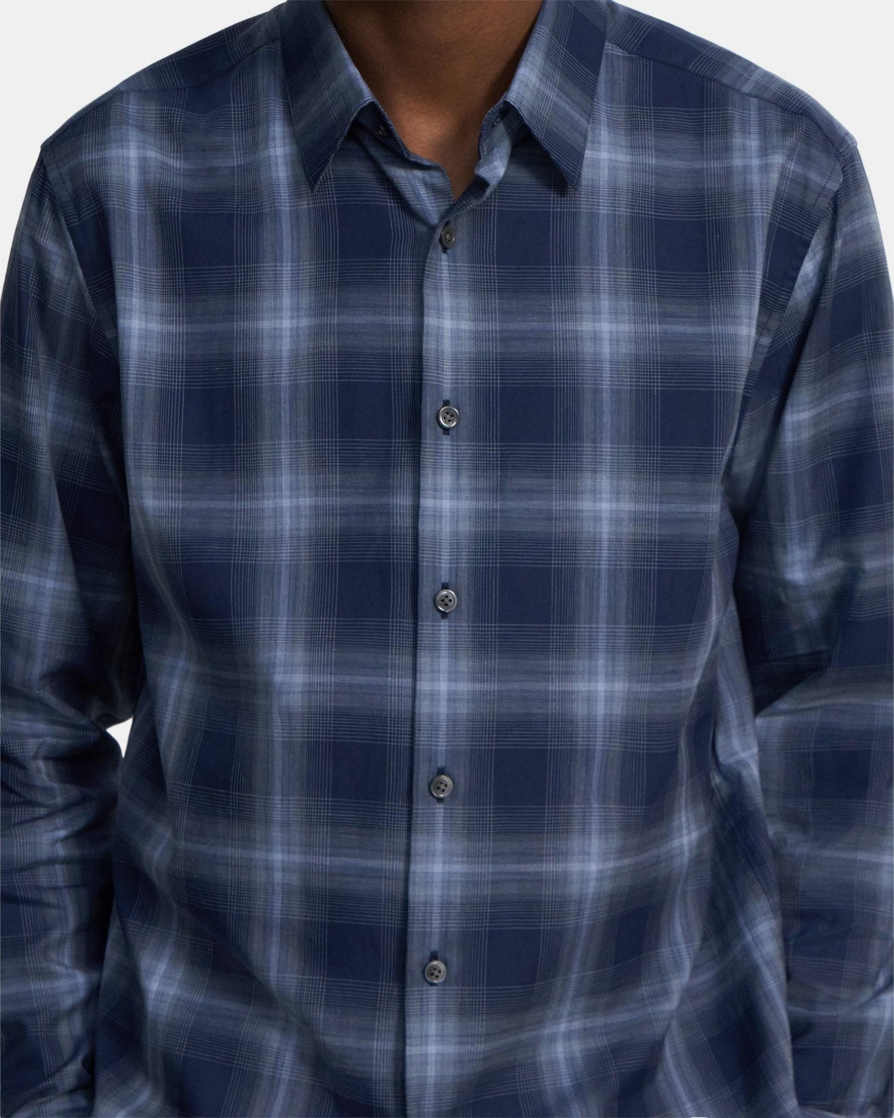 Standard-Fit Shirt in Cotton Flannel Product Image