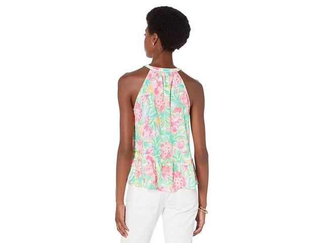 Lilly Pulitzer Carolane Top (Resort White Pear Necessities) Women's Clothing Product Image