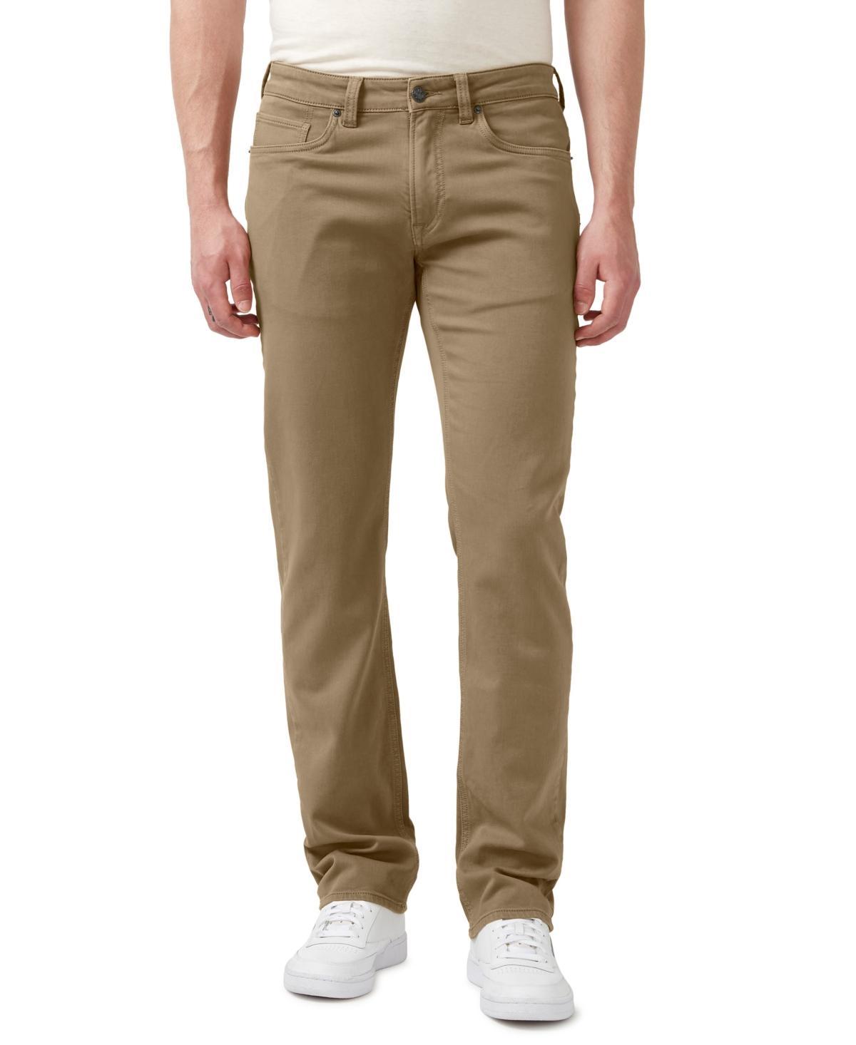 Buffalo David Bitton Mens Straight Six Fleece Canvas Pants Product Image