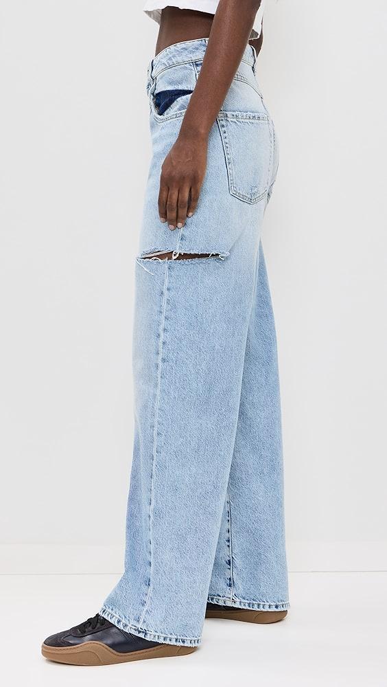 ICON DENIM LA Poppy Wide Leg Jeans | Shopbop Product Image