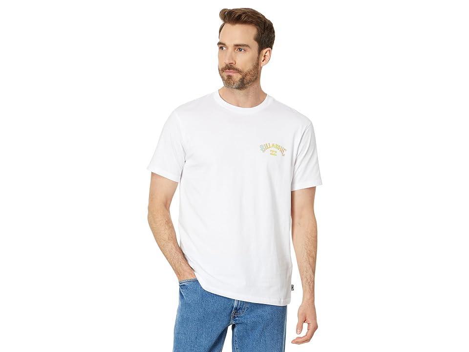 Billabong Arch Fill Short Sleeve T-Shirt for Men White Product Image