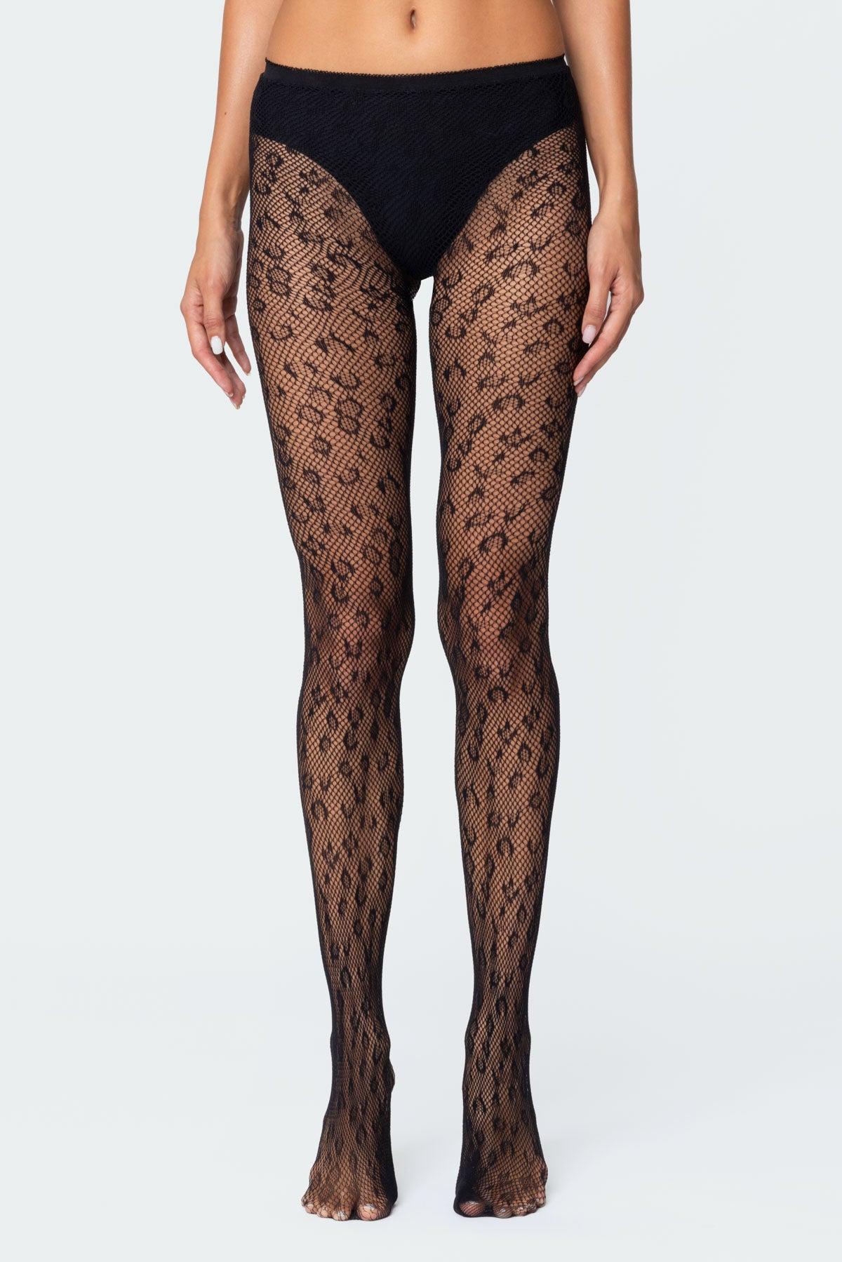 Leopard Tights Product Image