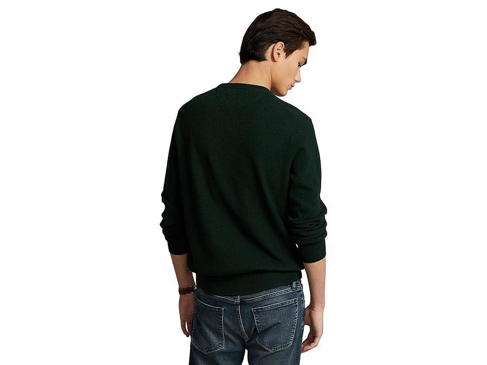 Polo Ralph Lauren Textured-Knit Cotton Sweater (Hunt Club ) Men's Clothing Product Image