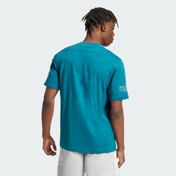 adidas VRCT 1 Tee White XS Mens Product Image