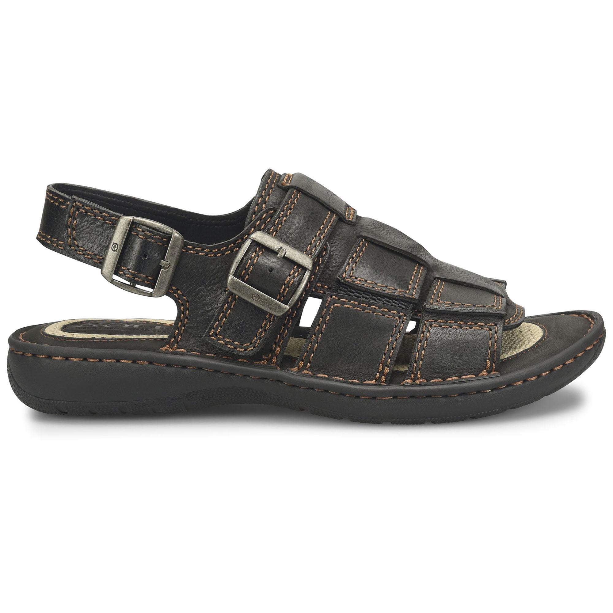 Born Mens Miguel Leather Fisherman Sandals Product Image