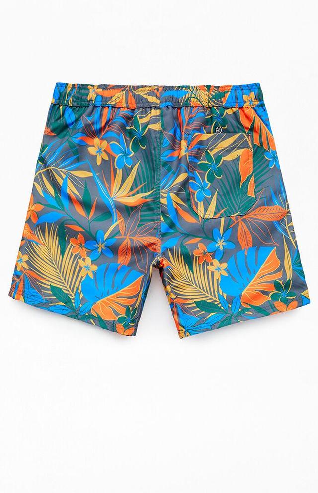 Maui & Sons Men's Aloha Dreams 6" Swim Trunks Product Image