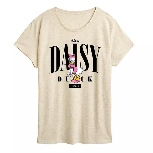 Disneys Daisy Duck Womens Collegiate Graphic Tee Product Image