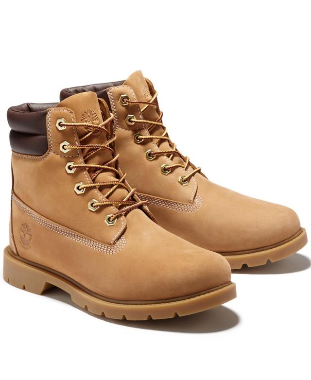 Timberland Womens Linden Wood Waterproof Lug Sole Booties from Finish Line Product Image