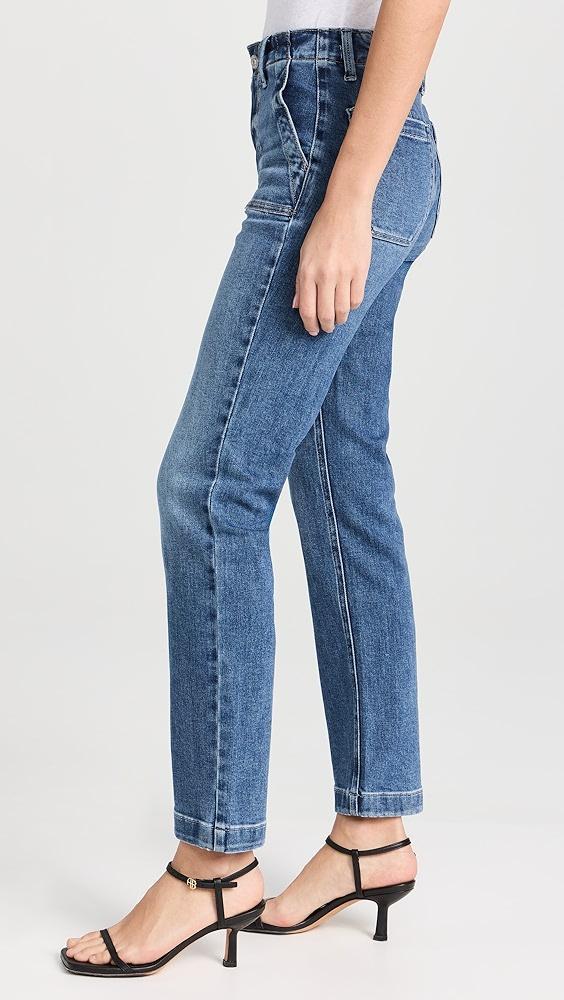 PAIGE Mayslie Straight Ankle Jeans | Shopbop Product Image