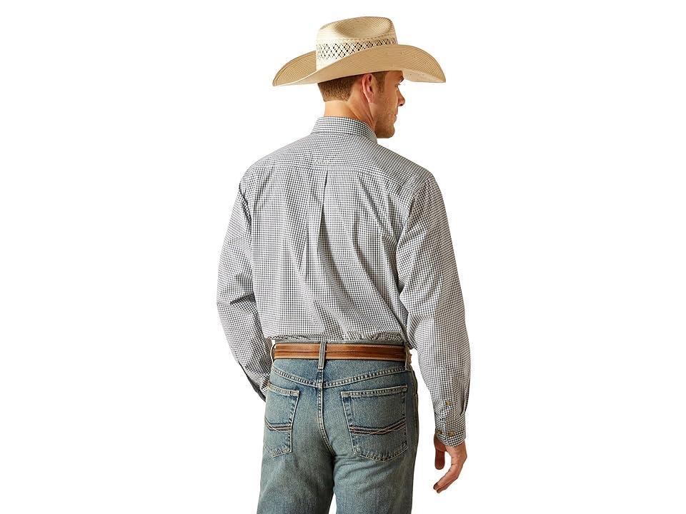 Ariat Pro Series Ewan Classic Fit Shirt (Aqua) Men's Clothing Product Image