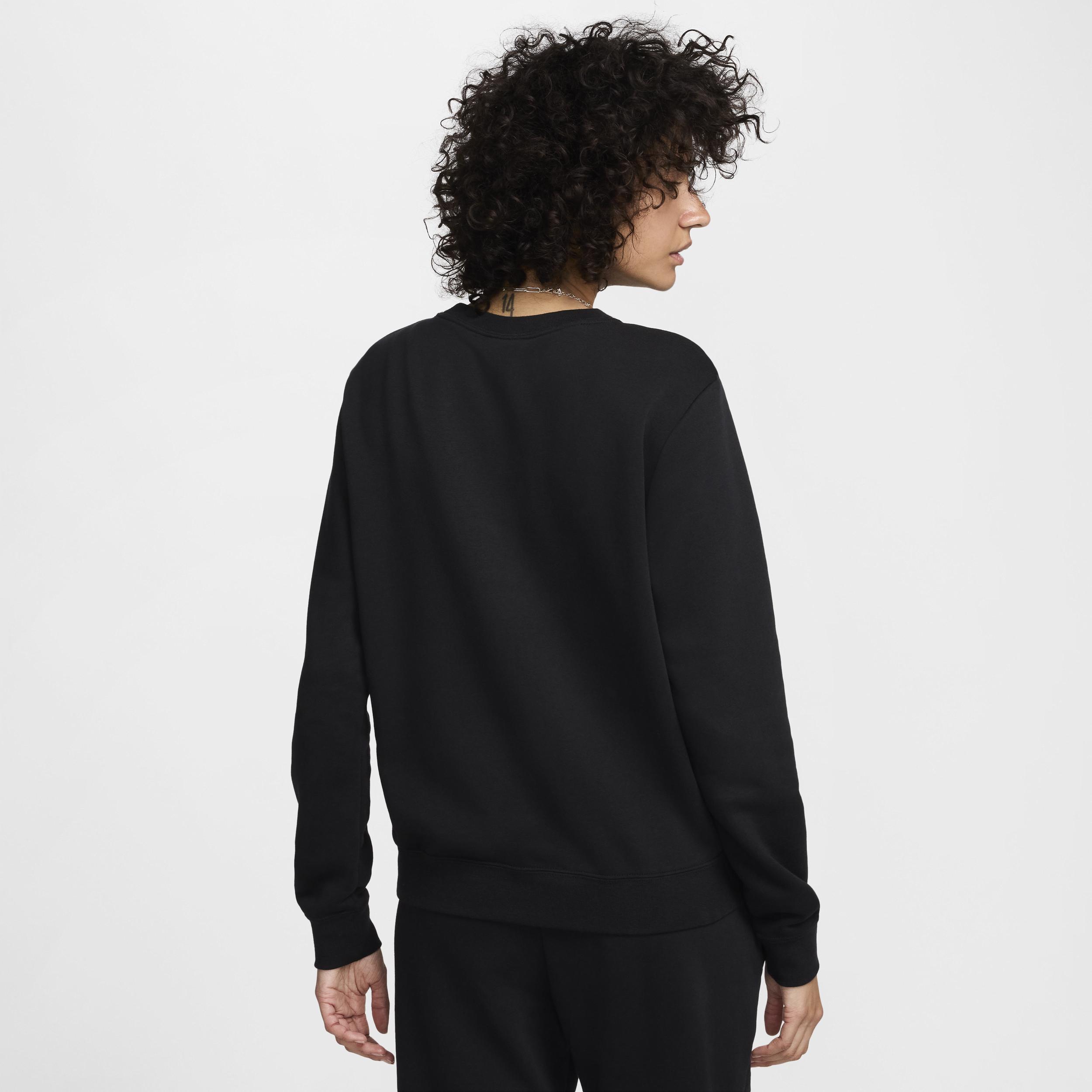 Womens Nike Sportswear Club Fleece Crew-Neck Sweatshirt Product Image