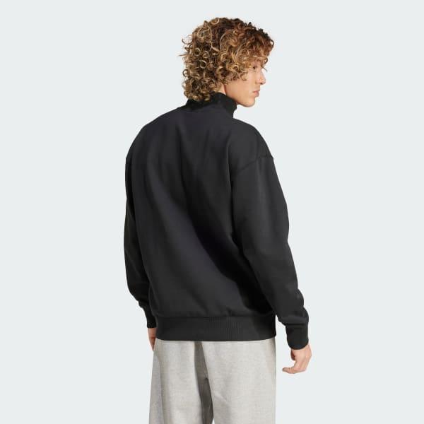 ALL SZN Fleece Quarter-Zip Crew Sweatshirt Product Image