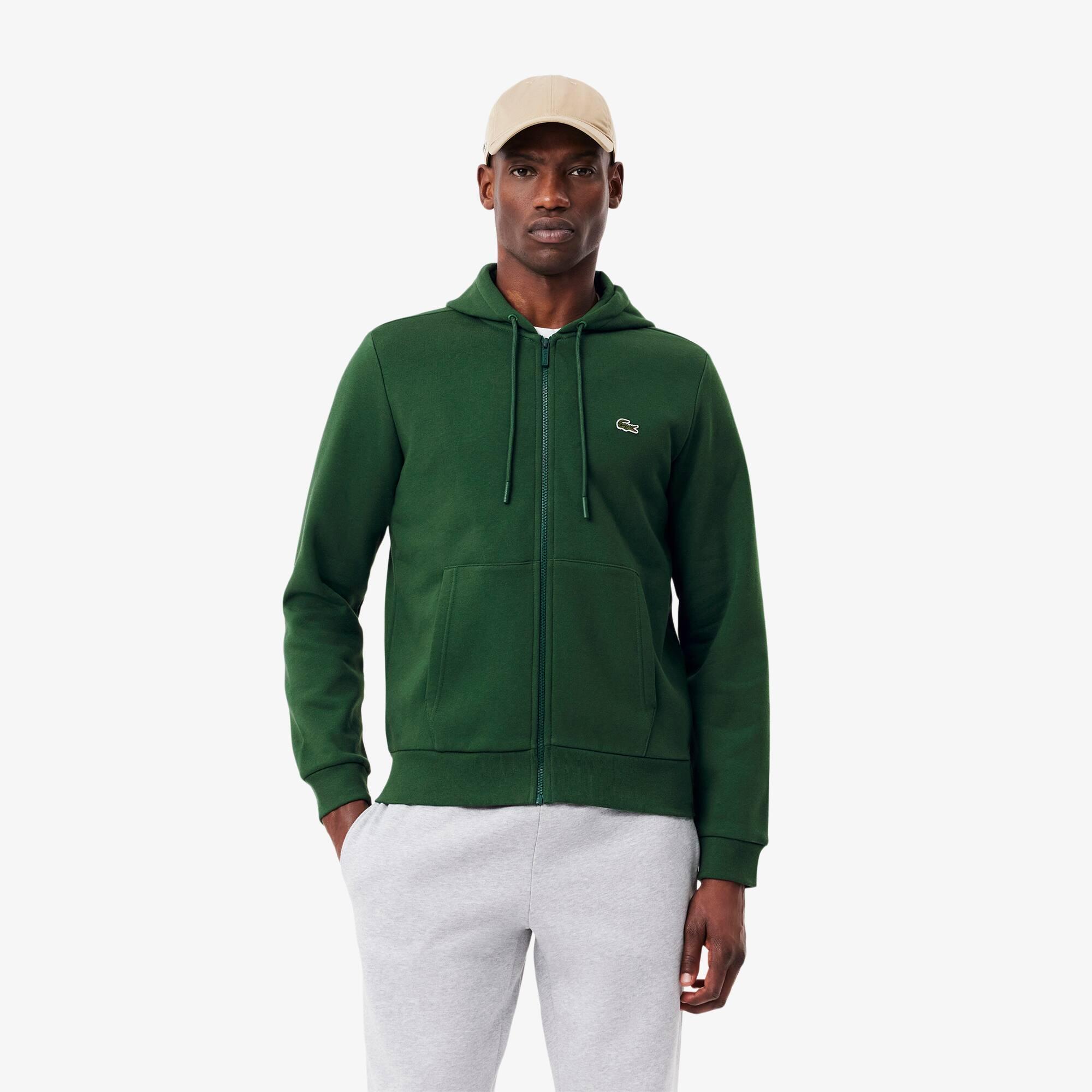 Zip-Up Fleece Hoodie Product Image