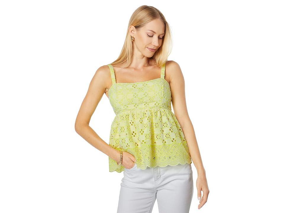 Lilly Pulitzer Michela Eyelet Cami (Bauble Shellegant Eyelet) Women's Clothing product image