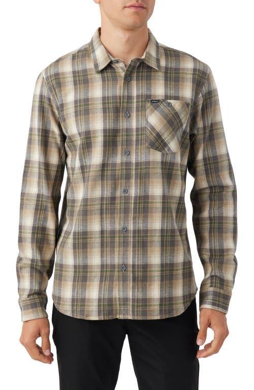 ONeill Redmond Plaid Stretch Flannel Button-Up Shirt Product Image