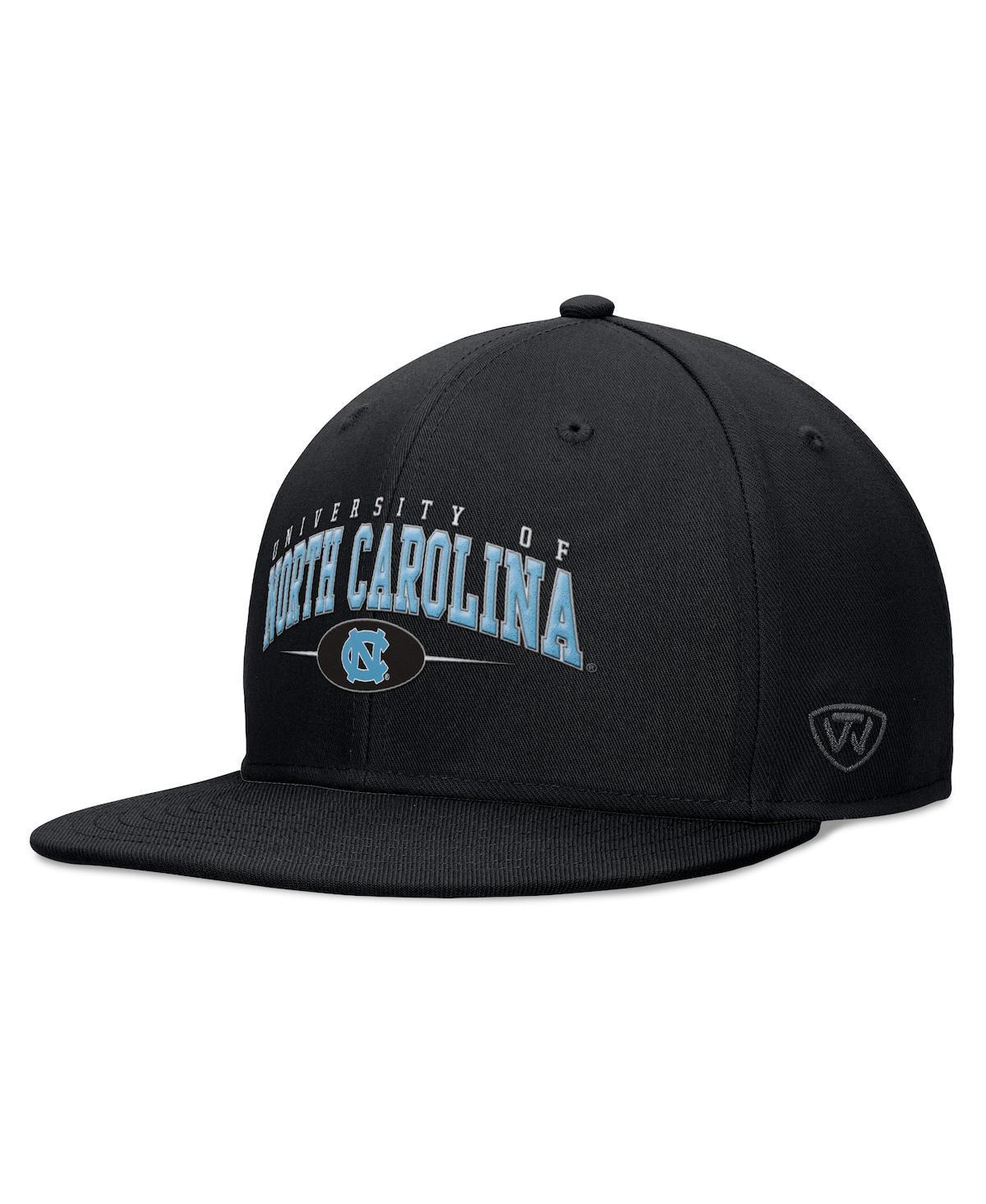 Top of the World Mens Black North Carolina Tar Heels Bullpen Snapback Hat Product Image