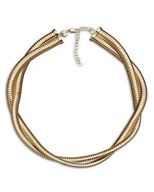 Jennifer Zeuner Maude Double Chain Choker Necklace Product Image