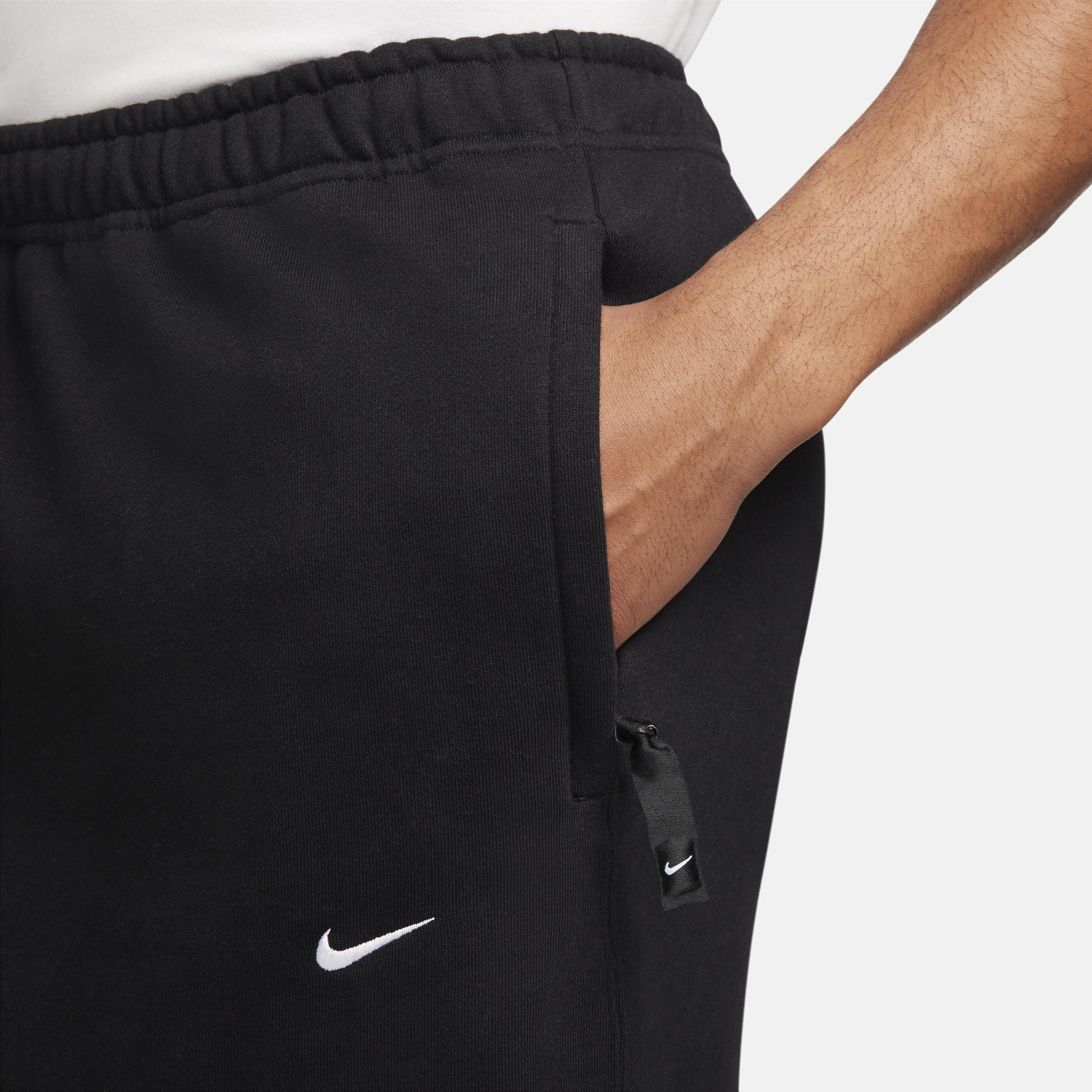 Nike Men's Solo Swoosh Open-Hem Fleece Pants Product Image