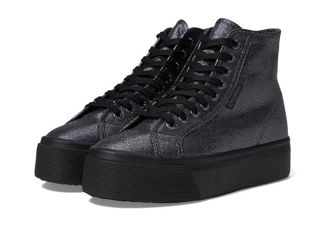 Superga 2708 hi top lame Women's Shoes Product Image