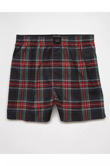 AEO Plaid Stretch Boxer Short Men's Product Image