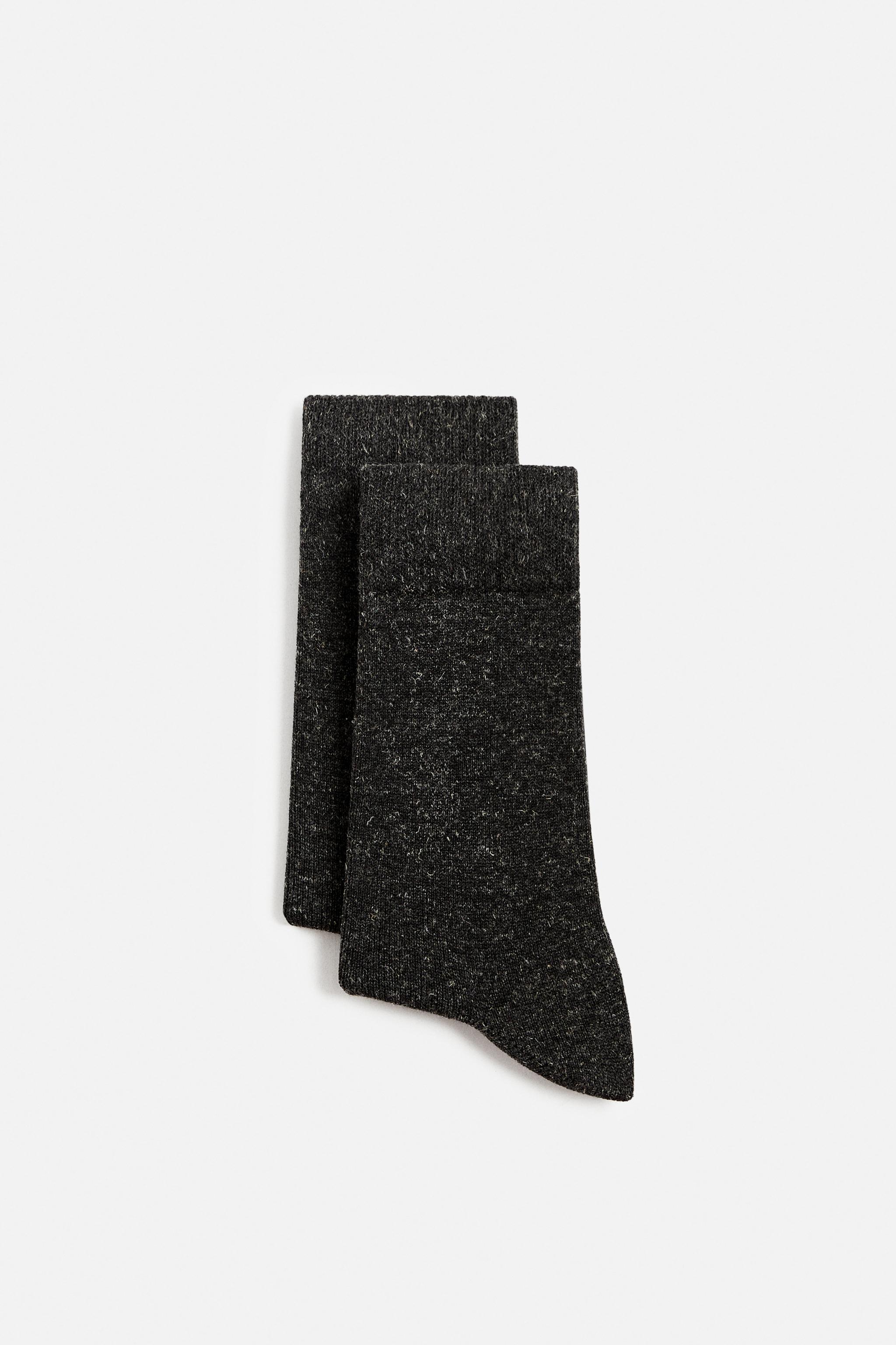 2-PACK OF HEATHERED SOCKS Product Image