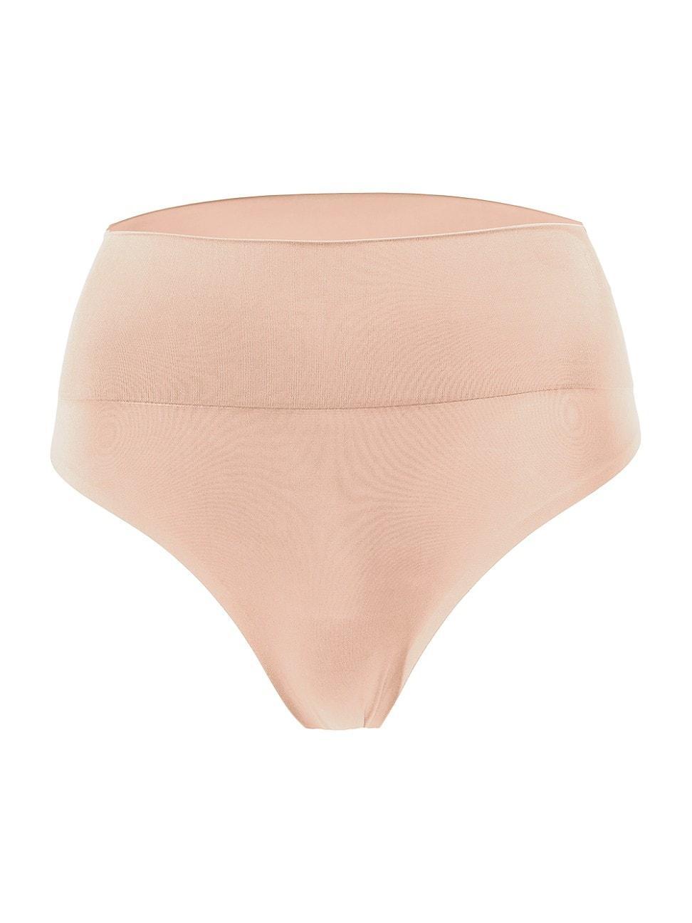 Womens Seamless High-Waist Thong Product Image