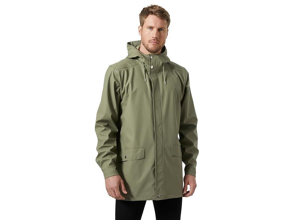 Helly Hansen Men's Moss Windproof Rain Coat Green XL Product Image