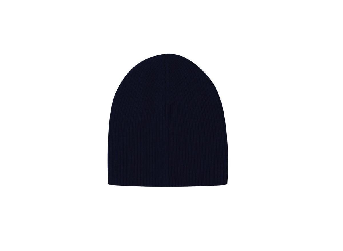 Style Republic Womens 100% Pure Cashmere Fully Ribbed Beanie Product Image