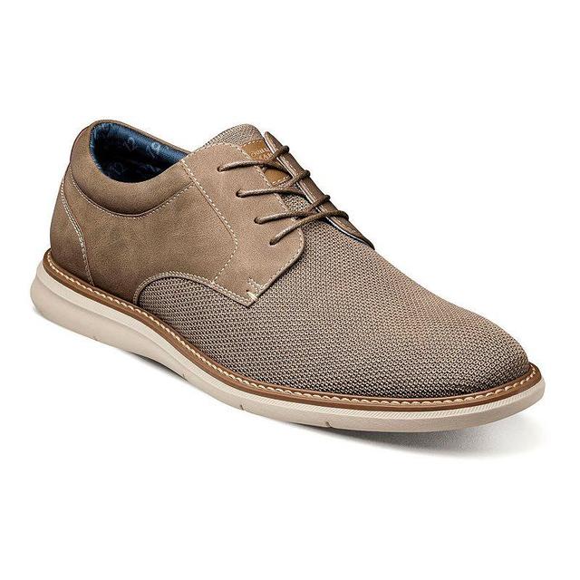 Nunn Bush Chase Knit Mens Oxford Shoes Brown Product Image