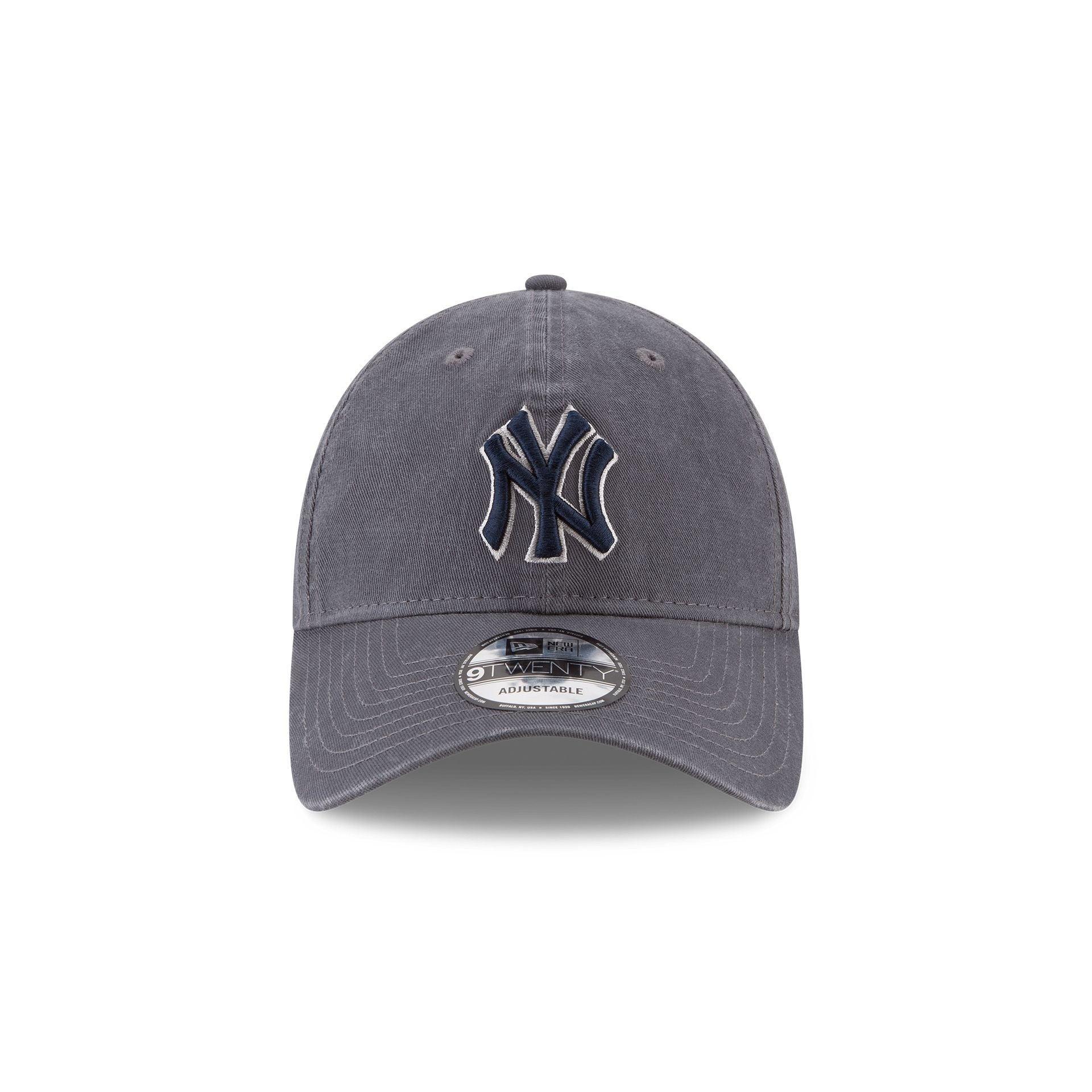 New York Yankees Core Classic Gray 9TWENTY Adjustable Hat Male Product Image