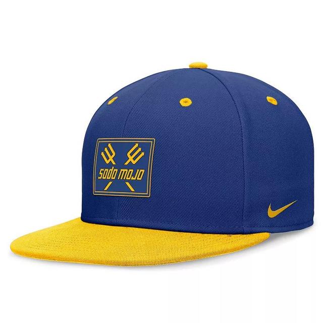 Mens Nike Royal/Gold Seattle Mariners City Connect True Fitted Hat Product Image