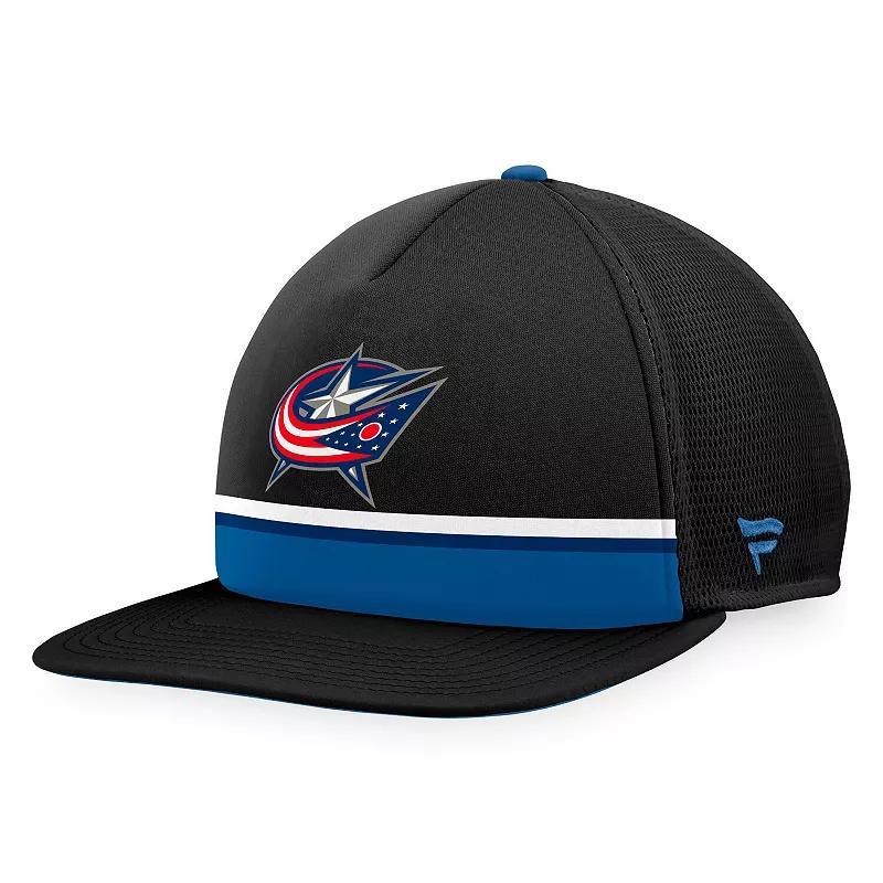 Mens Fanatics Branded Columbus Blue Jackets Special Edition Trucker Adjustable Hat Product Image