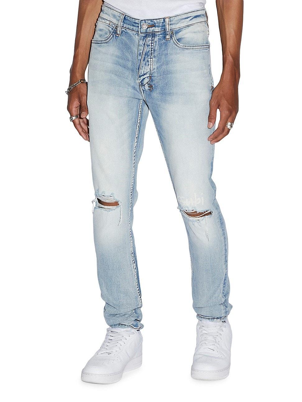 Mens Van Winkle City High Distressed Jeans Product Image