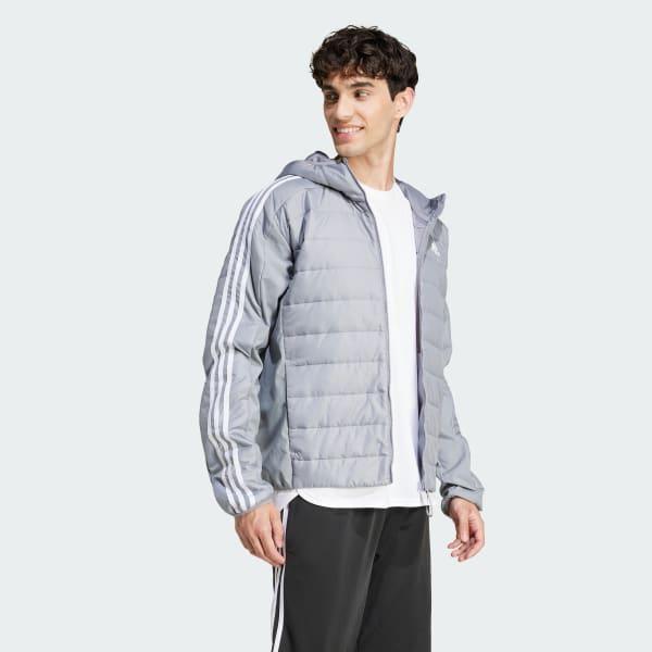 Essentials 3-Stripes Insulated Hooded Hybrid Jacket Product Image