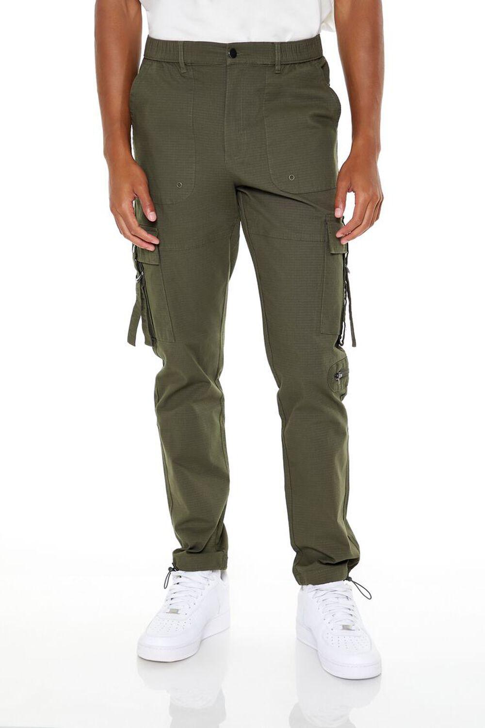 Slim-Fit Utility Cargo Pants | Forever 21 Product Image