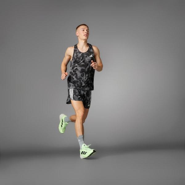 Own the Run 3-Stripes Allover Print Singlet Product Image