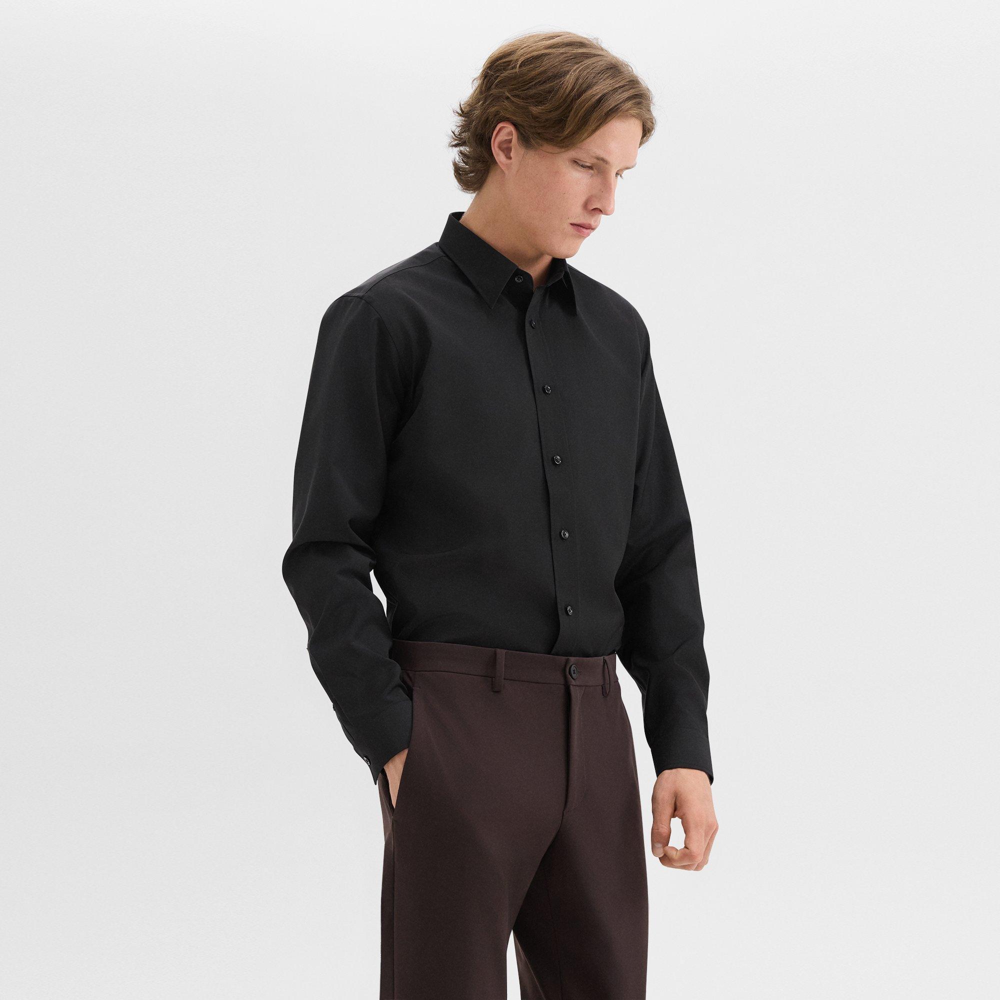 Virgin Wool Hugh Shirt | Theory Product Image