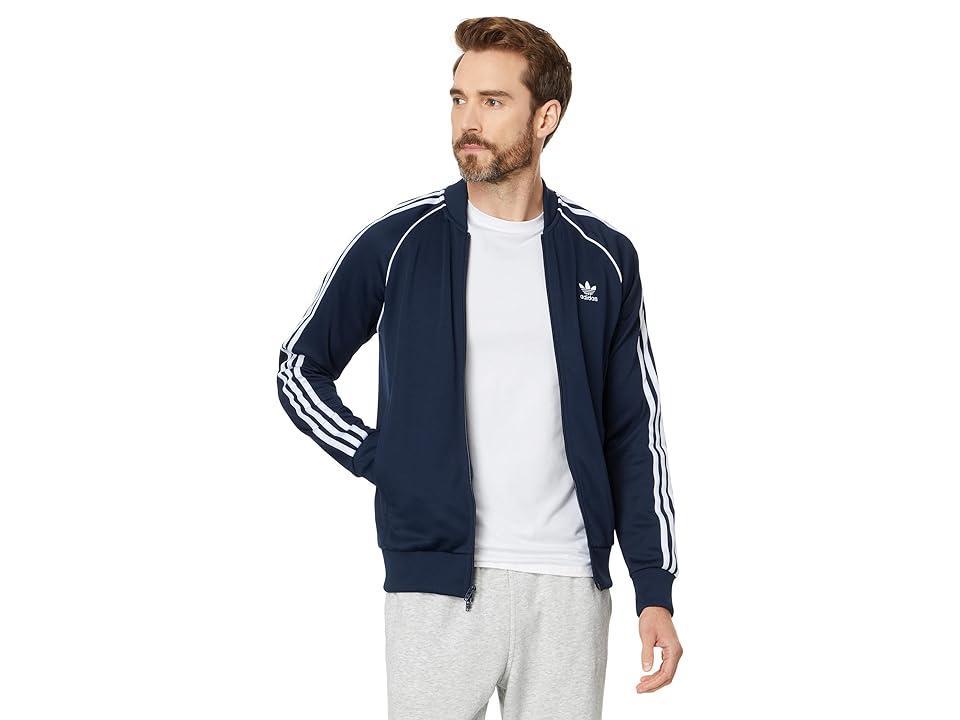 adidas Originals Superstar Track Jacket (Night Indigo) Men's Sweatshirt Product Image