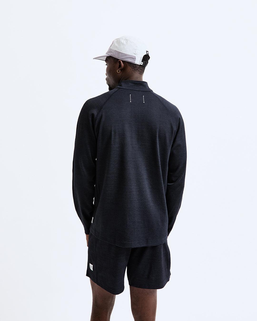 Solotex Mesh Tiebreak Quarter Zip Male Product Image