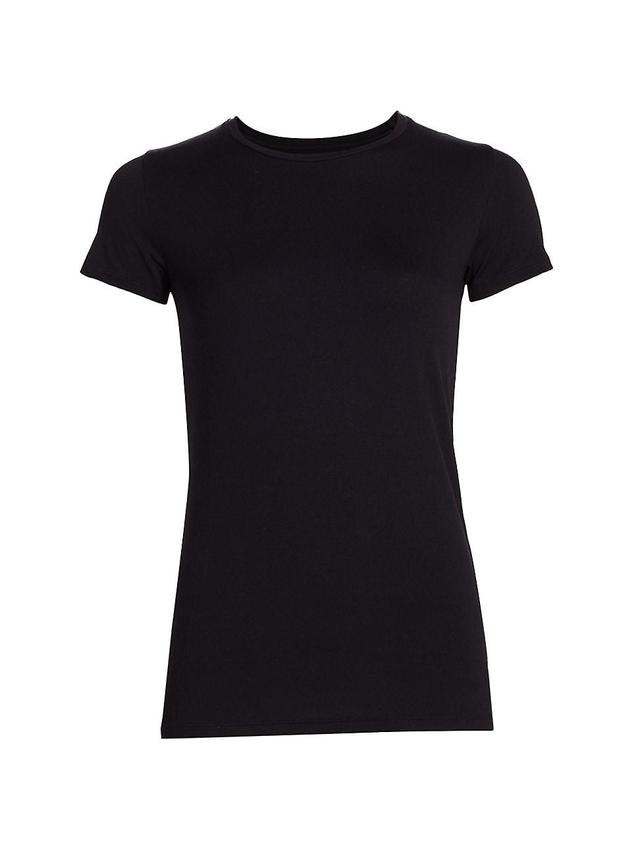 Womens Soft Touch Crewneck T-Shirt Product Image