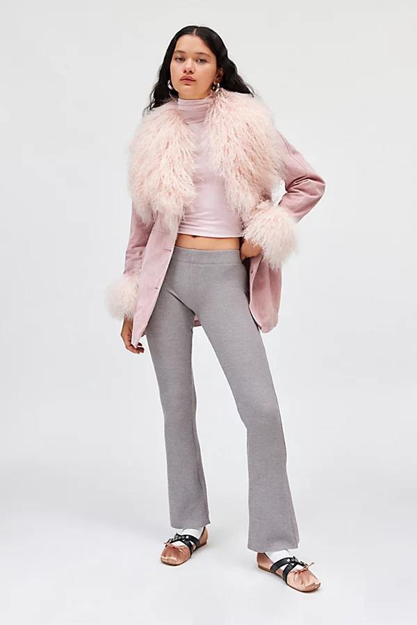 Urban Outfitters UO Farrah Knit Kick Flare Pant Womens at Urban Outfitters Product Image