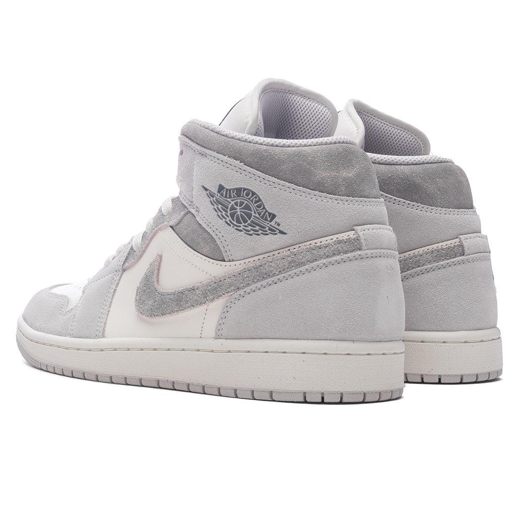 Air Jordan 1 Mid SE - Neutral Grey/Smoke Grey/Sail Male Product Image