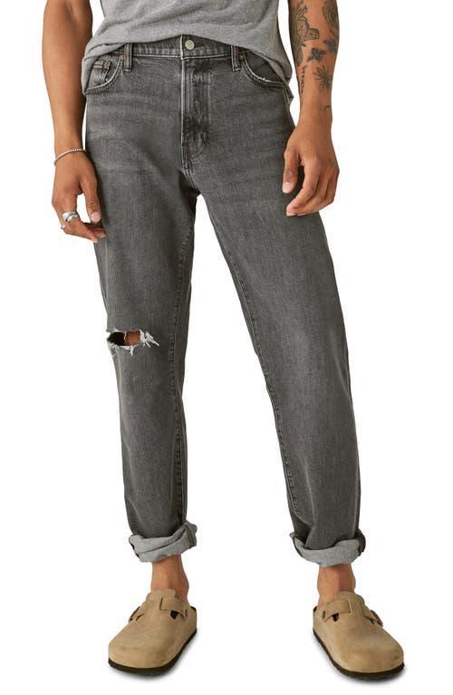 Lucky Brand 412 Ripped Athletic Slim Fit Stretch Jeans Product Image