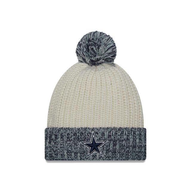 Dallas Cowboys Throwback Women's Pom Knit Hat Female Product Image